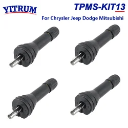 TPMS Tire Pressure Sensor Aluminum Valve Stem Replacement Repair Kit For Chrysler Jeep Compass Dodge Mitsubishi Nissan