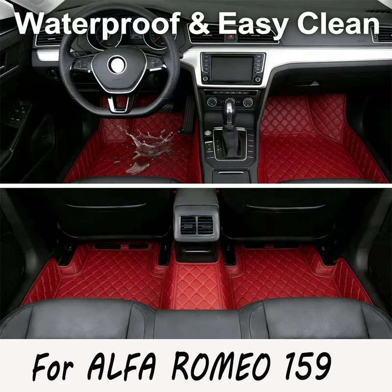 

Автомобильные коврики на заказ для ALFA ROMEO 159 2006-2012, комплект автомобильных аксессуаров