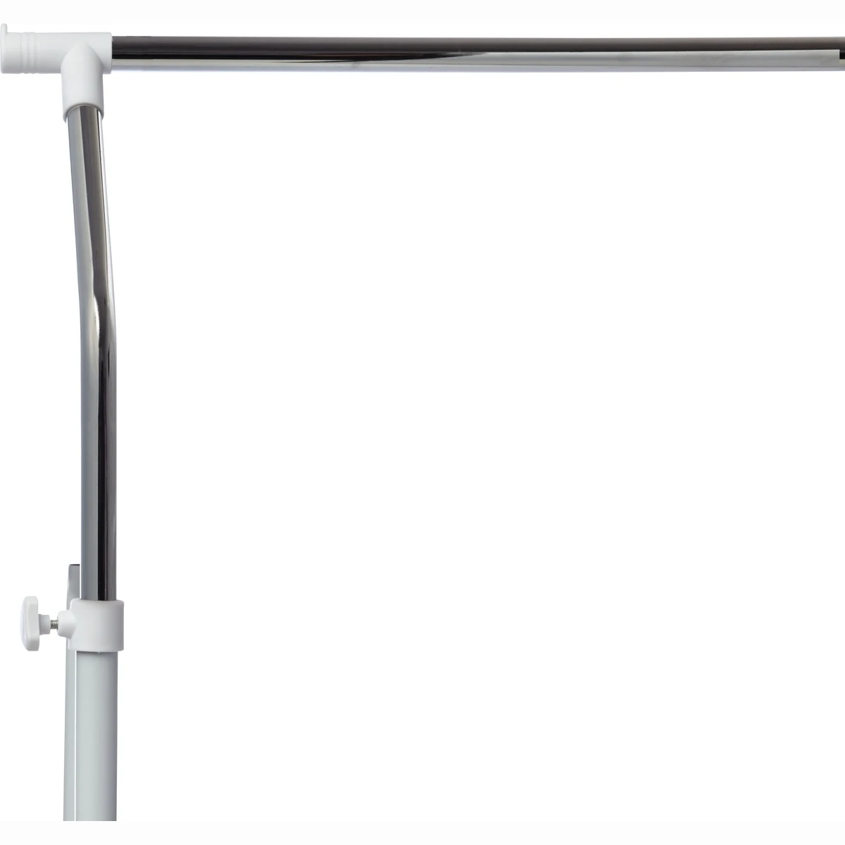 2022 New Adjustable Height White Wholesale Clothing Display Racks Garment Rack Clothing Rackpromote sales