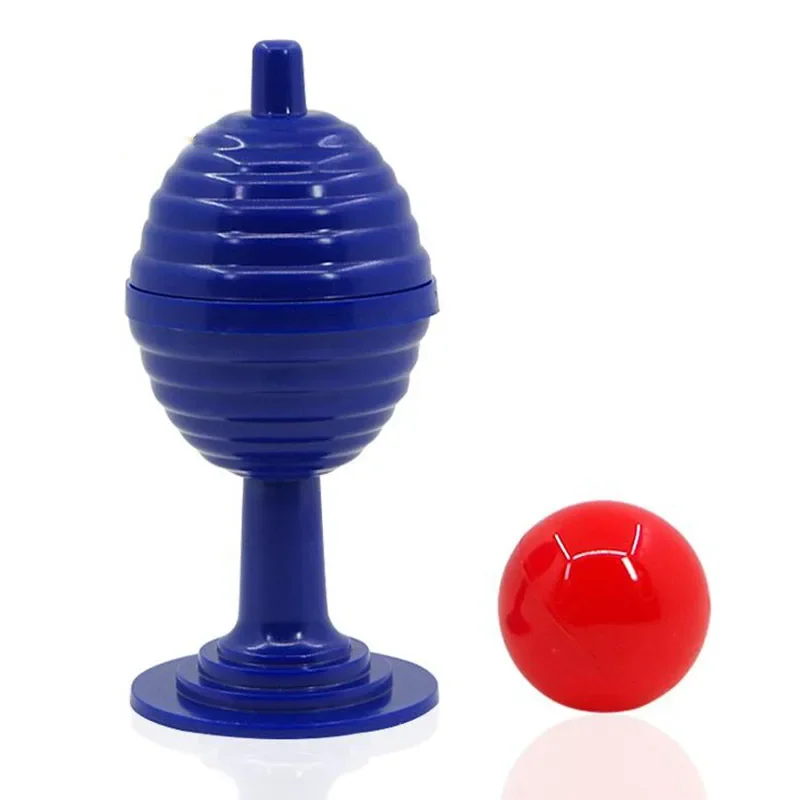 1set Ball and Vase (Height 10cm) Magic Tricks Ball Appear Vanish Magia Magician Close Up Street Accessory Gimmick Props Funny