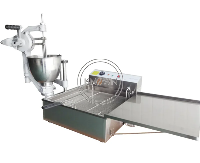 Manual Donut Making Machine Semi Automatic Lokma Maker Mini Donut Fryer Shaping Machine Doughnut Processing cutter