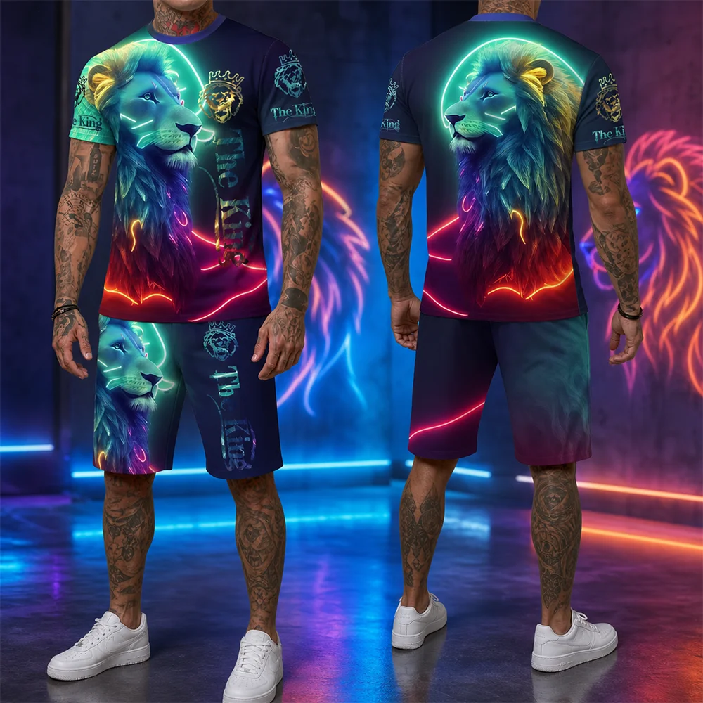 Lion 3D Print Quick-Dry Breath - đánh giá và giá T Shirt Dry Fit