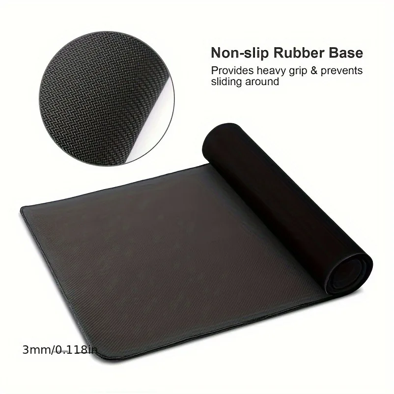 Personalized Custom Photo Text Mouse Pad, Thick Anti-Slip Rubber Base For Office Gaming PC Game Equipment