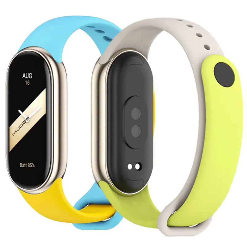 Offizielles Website für Mi Band 8 9 Armband NFC Zubehör Silikon Sport Pulseira SmartWatch Uhr 1:1 Xiaomi Mi Band 9 globale Version