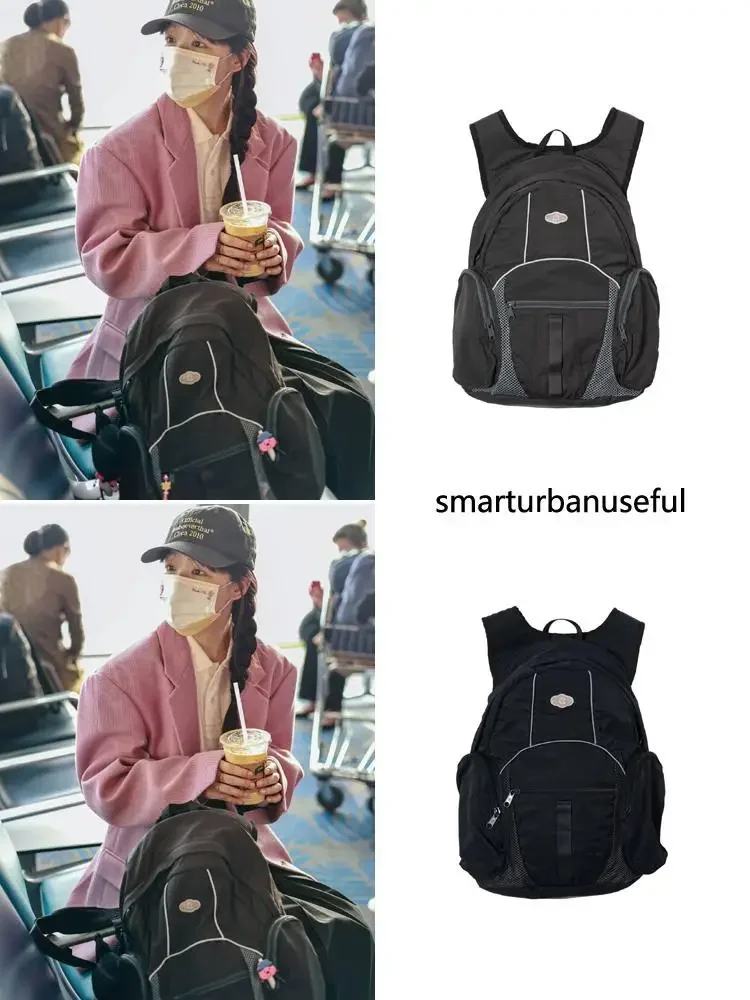 Mochila de viaje sencilla Para Mujer, morral escolar de moda coreana Para estudiantes universitarios, bolso de diseñador, novedad de 2024