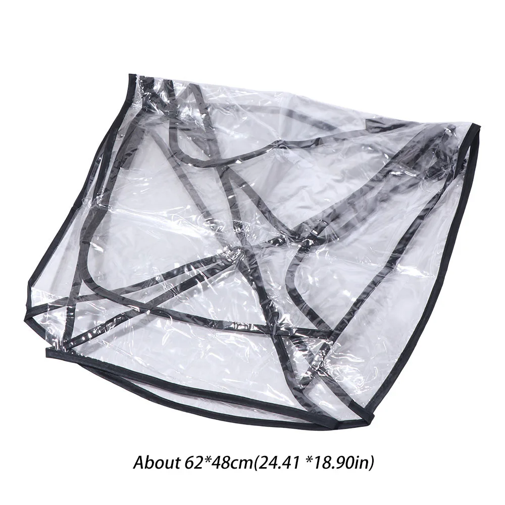 

Transparent Baby Stroller Rain Cover Outdoor Travel Baby Pram Rain Cover Waterproof Windproof Pushchair Raincoat