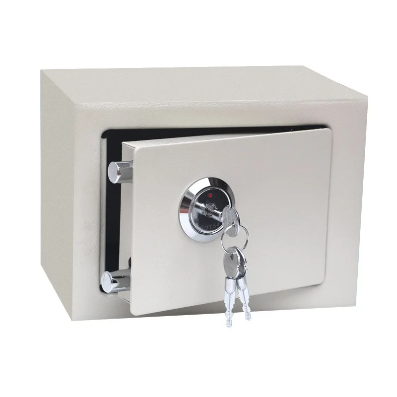 cash box Deposit box All steel jewelry safe Cashier Shopping Mall Children\'s Locked Supermarket Piggy bank