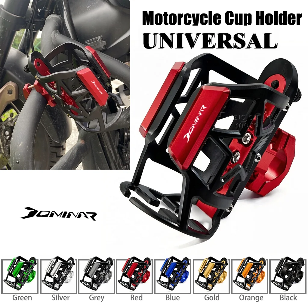 

Cup Holder For Bajaj Dominar 250 400 Dominar400 Dominar250 Motorcycle Beverage Water Bottle Cage Drink Cup Holder Mount