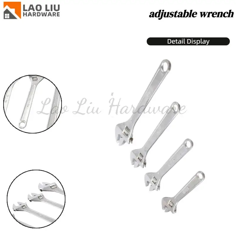 

8/10/12/15 Inch Wrench Kit: Open-End & Shift Tools for Manual Maintenance