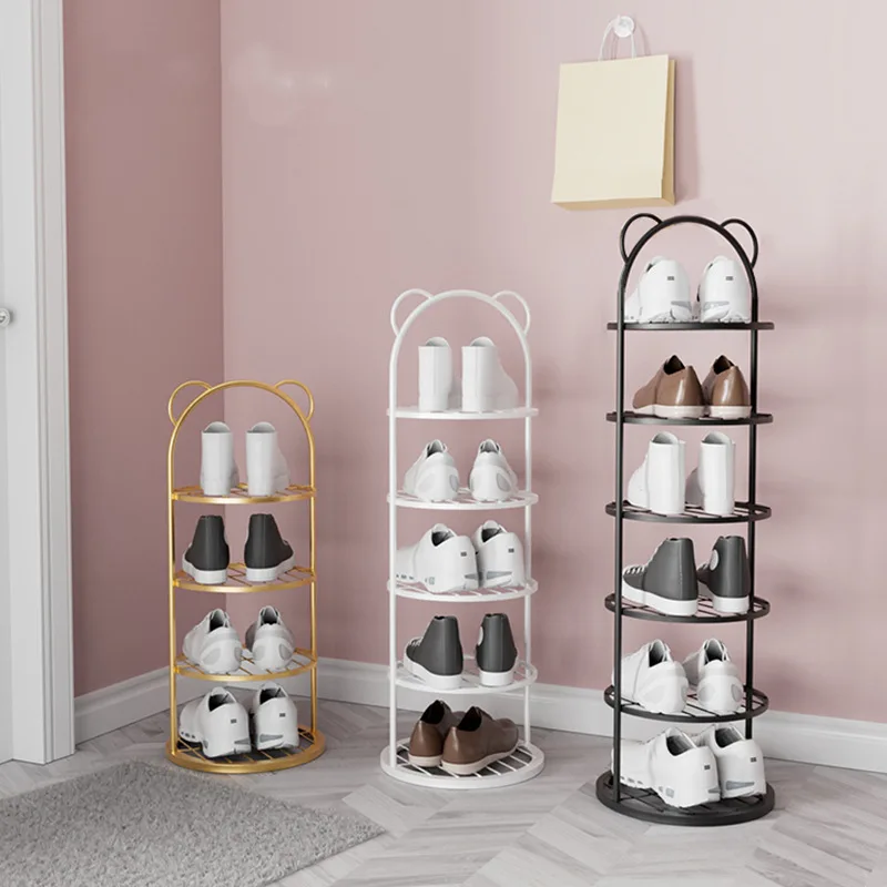 Space Saving Shoe Rack Simple Multi layer Shoe Storage Organizer Small Narrow Shelf Sturdy Shoe