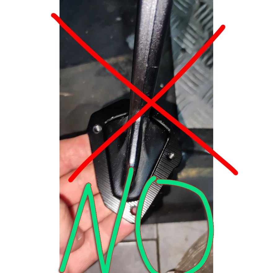 NOT ADV S 2021-2024 For 1050/1190/1290/1090 Adventure /R/T/S Motorcycle Accessories Side Stand Enlarger 1050 1090 1190 1290 Adv.