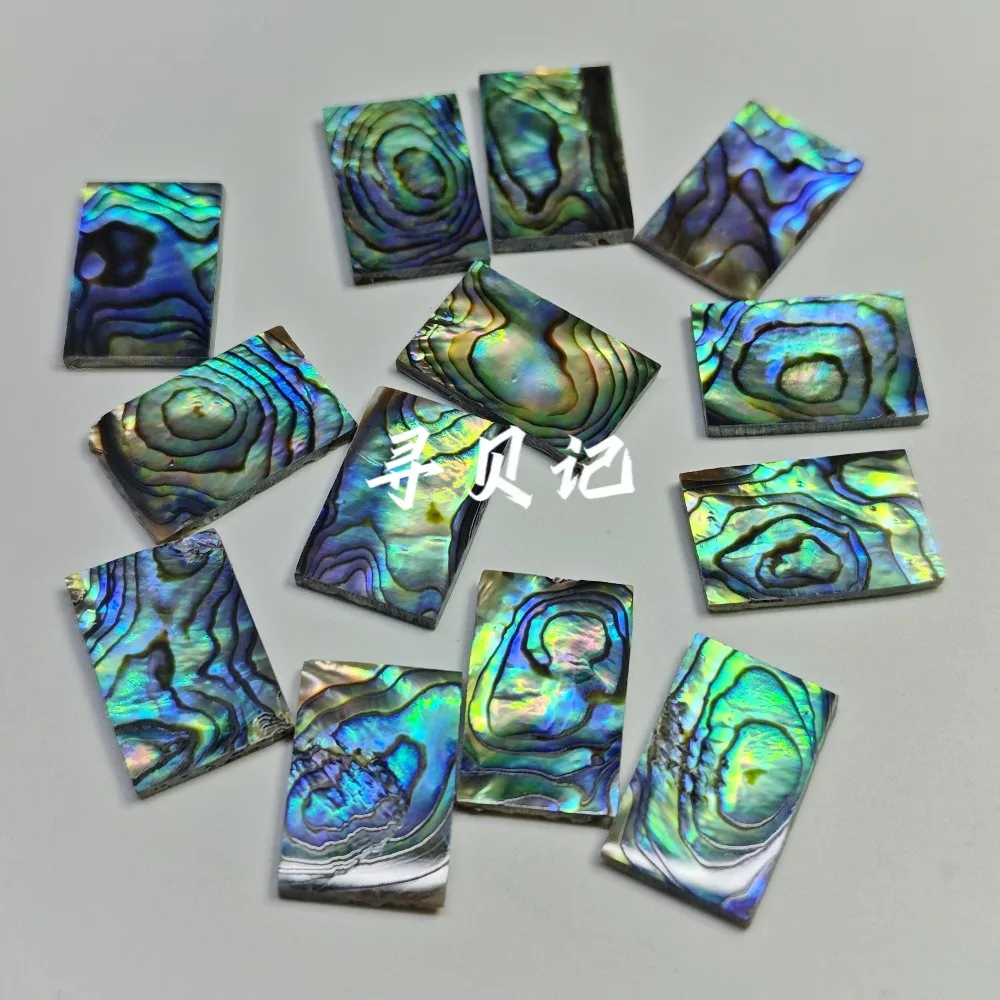 Natural New Zealand Abalone Shell Carving Inlay Material Mother of Pearl Pieces for Jewelry DIY Mosaic Home Art Decoration