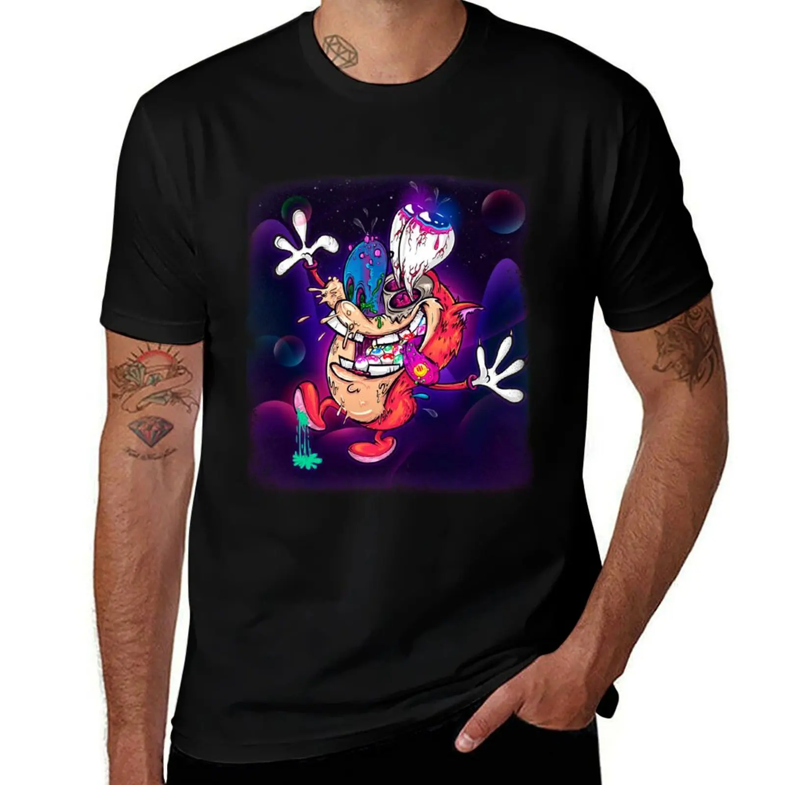 

Ren and Stimpy T-Shirt t shirts designer man t shirt heavy cotton t shirt for man 100 percent cotton T-Shirt