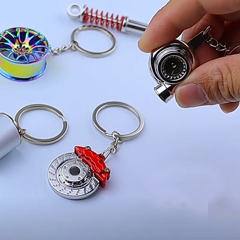 Creative car modification model accessories keychain