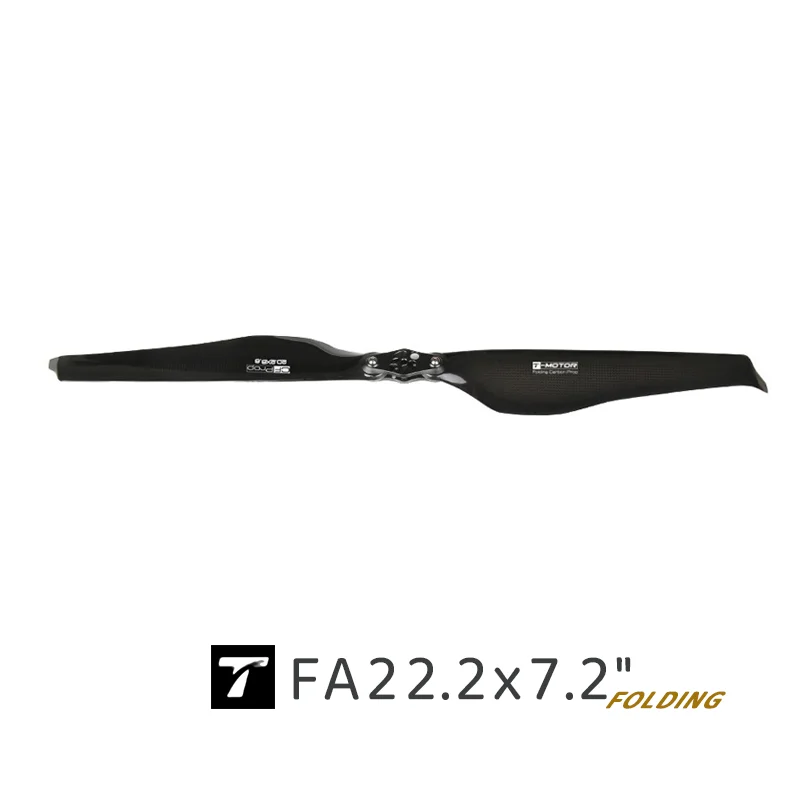 Hélice plegable de fibra de carbono, accesorio para cuadricóptero, fa22,2 x 7,2, 2 unids/lote/PAR, T-MOTOR