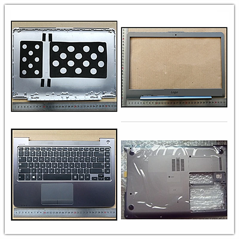 

New Laptop Topcase Top Cover Palmrest Bottom Cover Lower Case Base Carcass For Samsung NP520U4C NP530U4C NP530U4B 535U4C 530U4CL