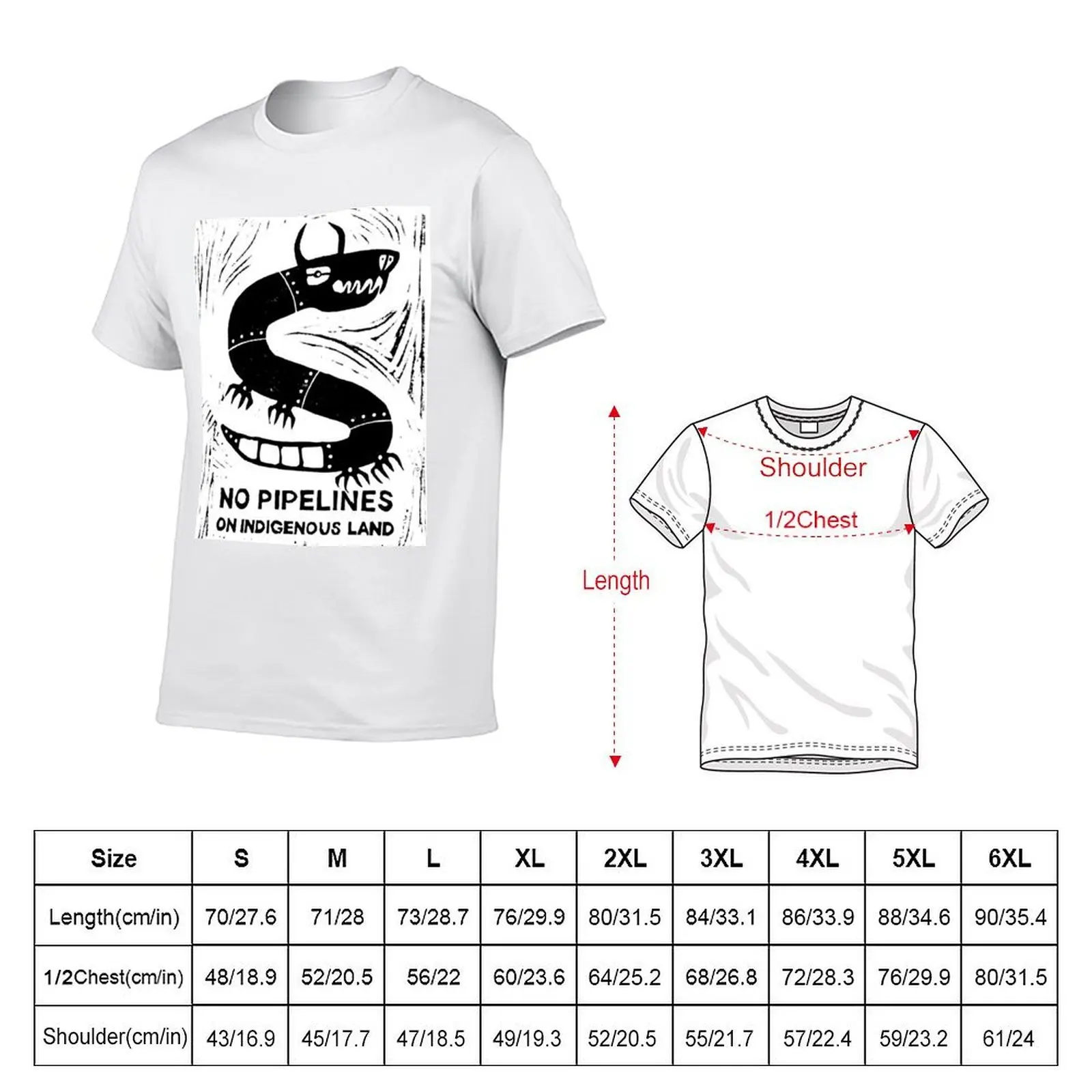 No Pipelines! Indigenous People T-Shirt funny t shirts cotton cotton t shirts high quality printed t shirts for man T-shirt