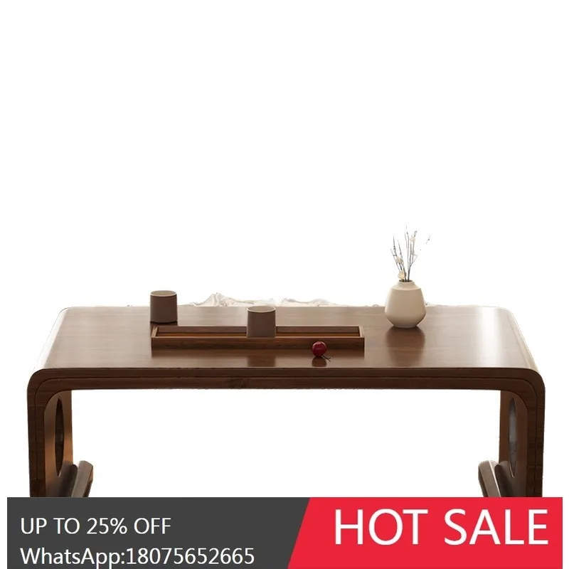 

HLZ Bay Window Small Table Solid Wood Tea Table Small Coffee Low Table