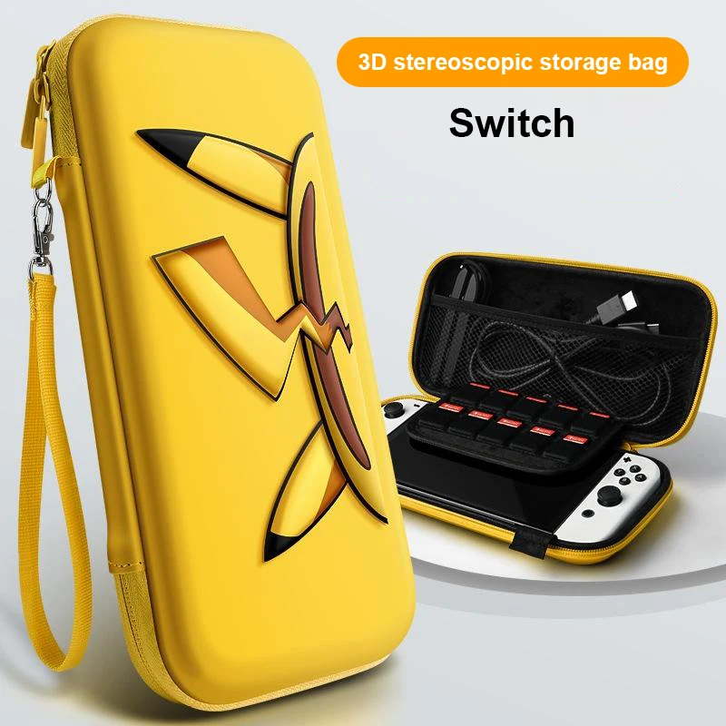 Protective Case Compatible with Nintendo Switch Fashion 3D Pattern Storage Bag Housing Travel Bag Handbags For Switch Oled