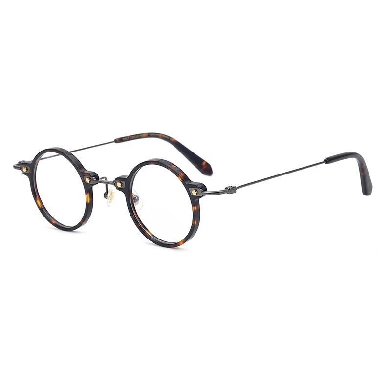 

glasses frame of the Republic of China, Japanese personalized style myopia frame, retro temperament small round men's