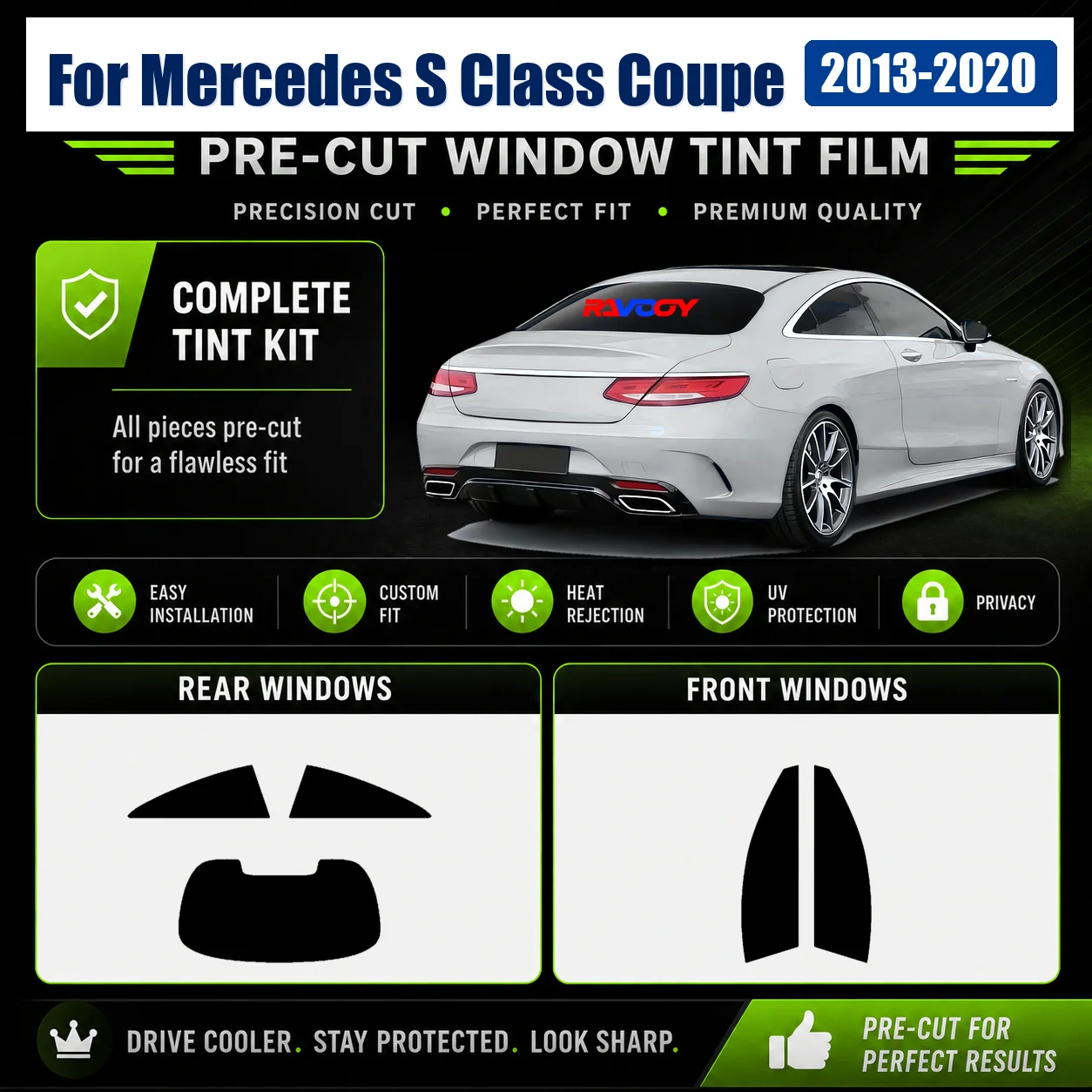 for-mercedes-s-class-coupe-2013-2020-sun-shade-film-premium-front-rear-side-window-removable-reusable-film