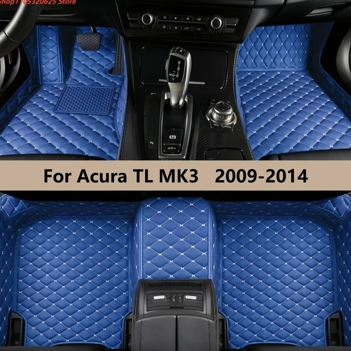 

Автомобильные коврики для Acura TL MK3 2009-2014, водонепроницаемые, защитные, аксессуары для автомобиля