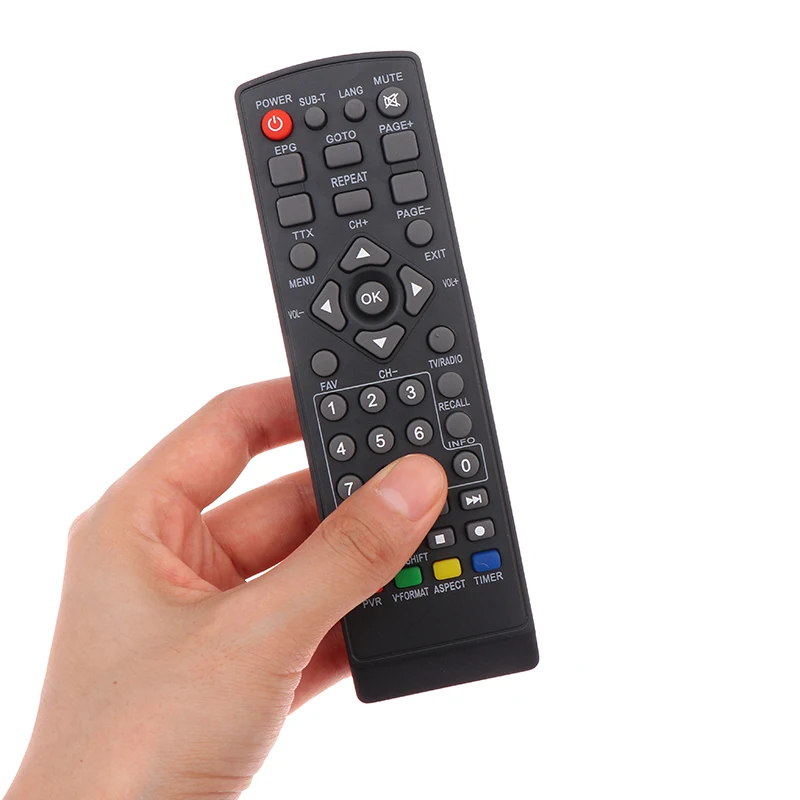 Universal Consumer Electronics Parts TV DVD Remote Controller Household Essential Accessories For DVB-T2