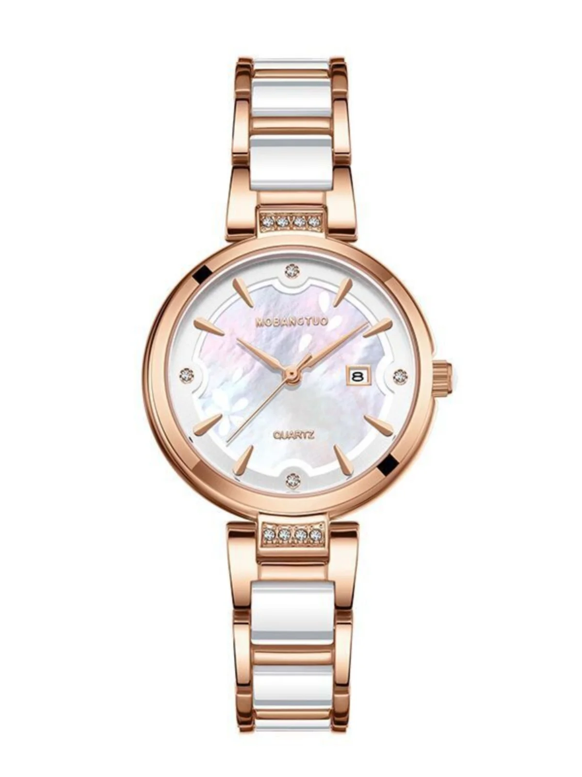 

Gypsy ceramic watch women's light luxury women's genuine brand watch calendar student watch waterproof