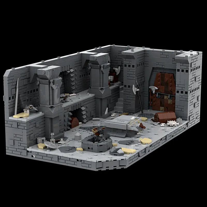 Nuovi blocchi di costruzione Moc modello di costruzione Moria Mining blocchi di costruzione modulari festival per bambini regalo giocattolo set fai da te