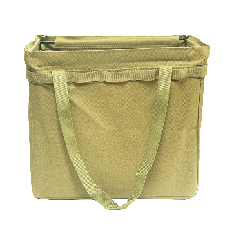 

Складной ящик для хранения на открытом воздухе, сумка для хранения инструментов в кемпинге, большая вместительная сумка, многофункциональное хранилище, сумка для отделки пикника