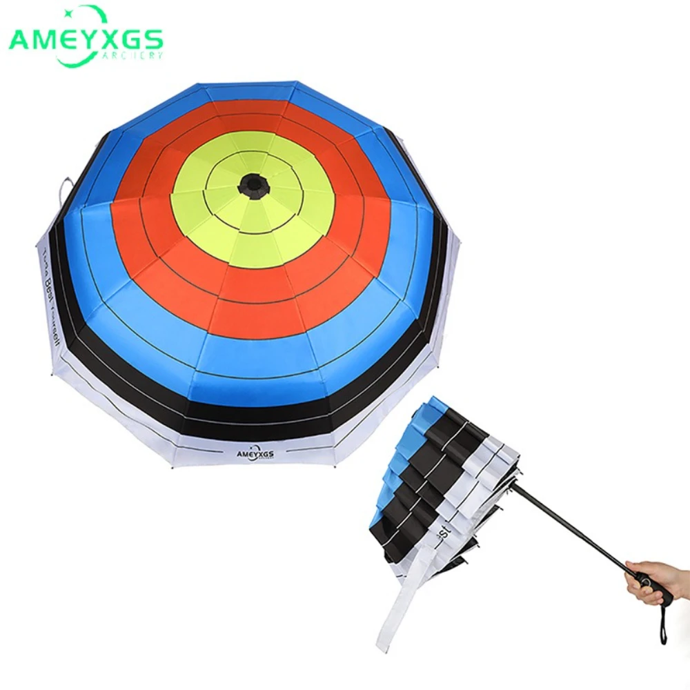 Archery Fully Automatic Umbrella Dual-use Rain or Shine Waterproof Gift for Hunting Shooting Peripheral Accessories