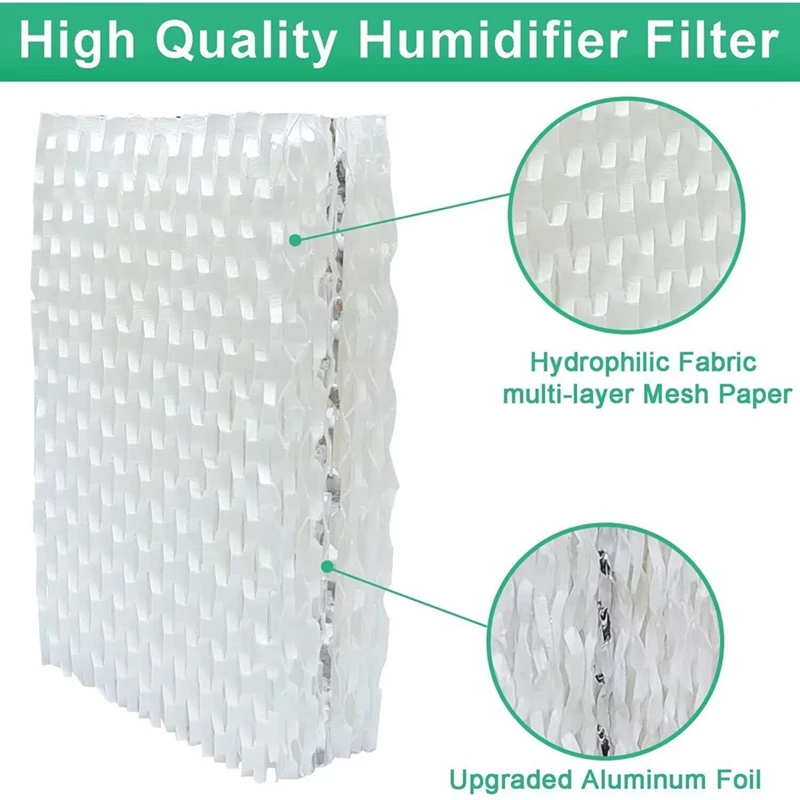 2-Pack WF813 Humidifier Wick Filter Replacement Accessory Kit For Relion RCM-832 And Procare PCWF813