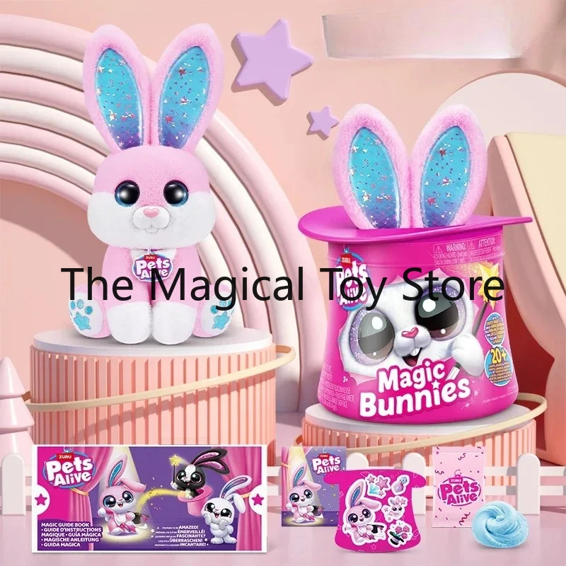 

Original Version Pet Lively Magic Rabbit Mini Brand Series Mini Brand Rainbow Unicorn Action Figure Cute Doll Children's Toy