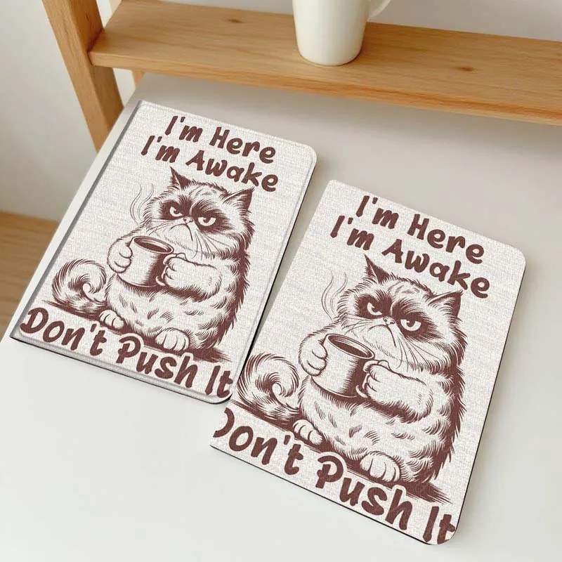 

Cartoon Cat Normal Minutes For Vivo IQOO Pad2 Pad3 Pad5 Air SE Pro 12.1 12.3 13 11.5 11 inch Tablet Case