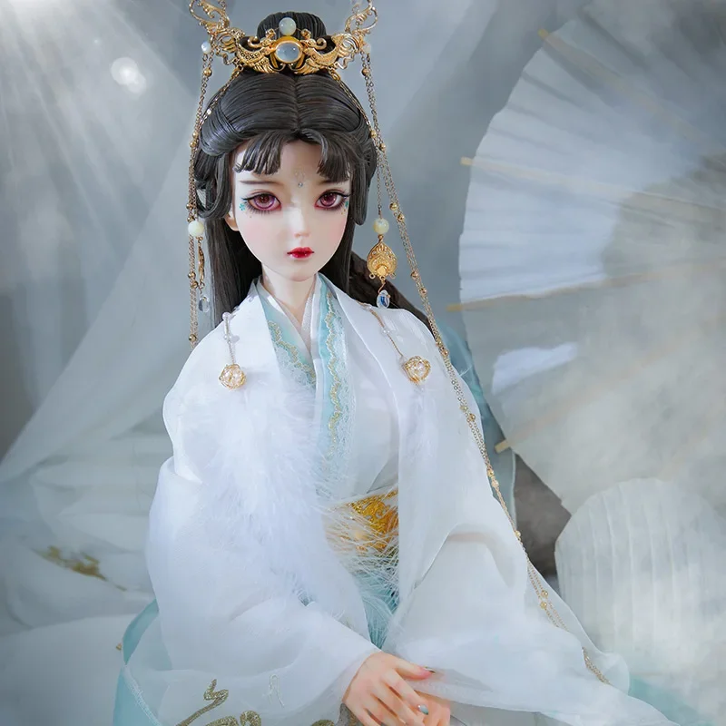 

Flower Goddess LvZhu bjd sd doll 1/3 body girl eyes doll more doll town Chinese ancient beauty fairy