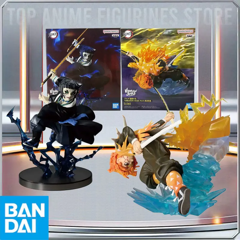 

BANDAI Genuine Demon Slayer Vibration Stars Kaigaku Agatsuma Zenitsu Anime Action Figures Collectible Model Toy Holiday Gift