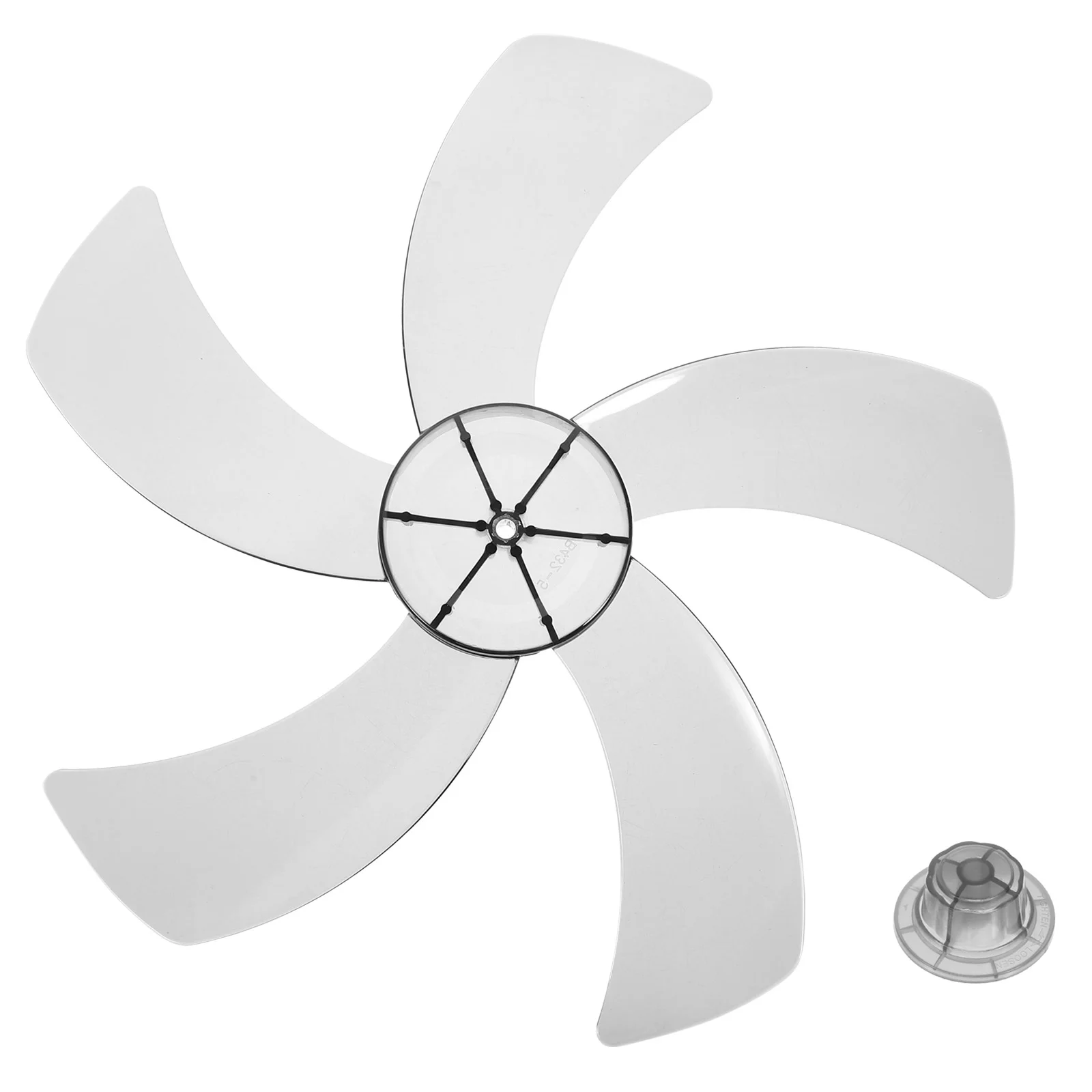 

Floor Fan Blade Reusable Blades Wall Accessories Repair Part Replacement Metal Aluminum Alloy Standing Pedestal Household