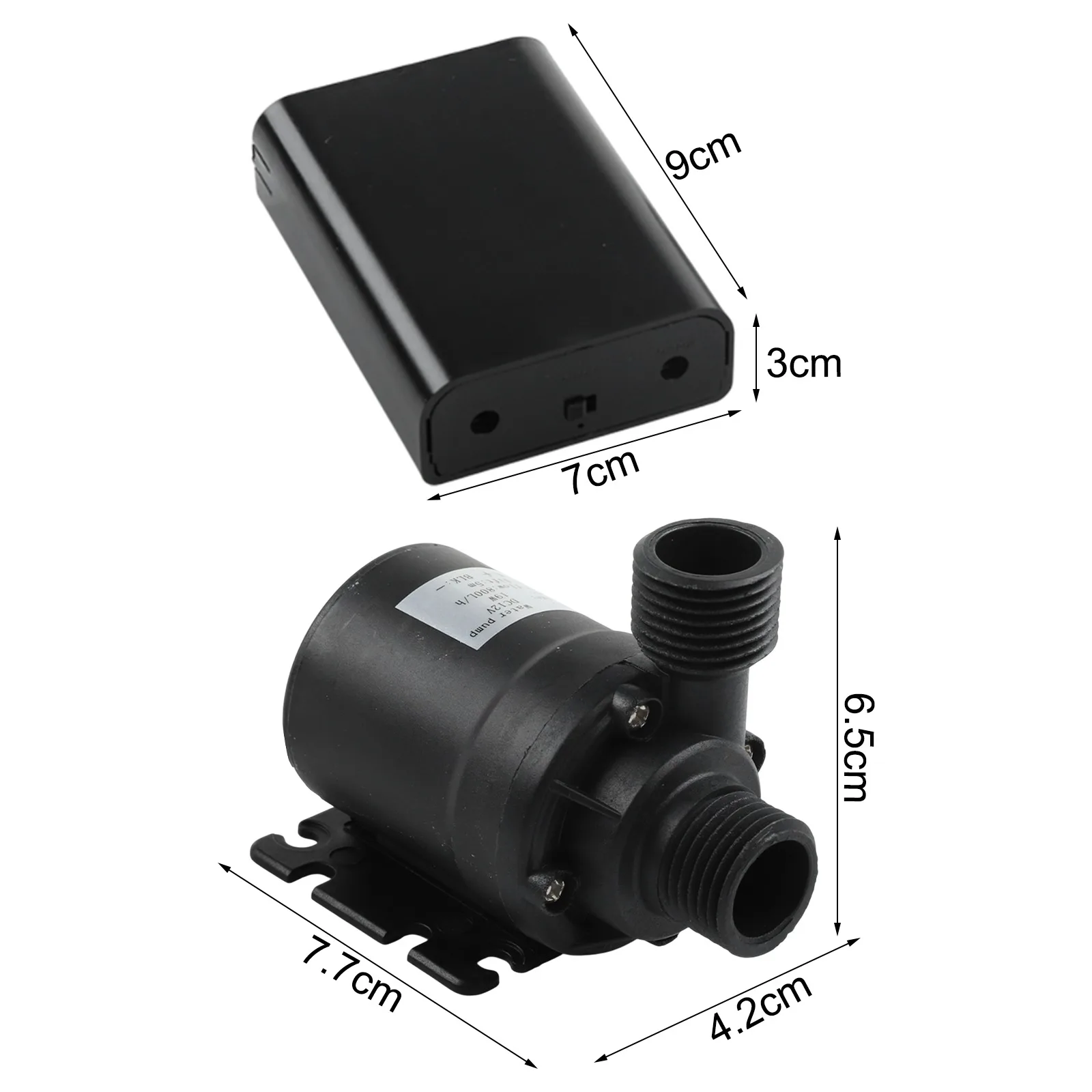 

800Lh DC 12V Brushless Solar Water Pump Kit With 50W Solar Panel Pond Garden Household Improvement Solar Power Replacement Part
