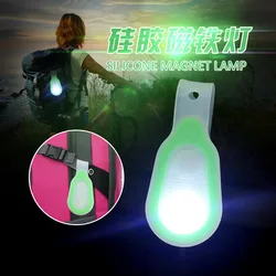 D5 LED Flashlights edc Clip on Night Safely Nursing Night Light Hands Free Strong Magnetic with a Keychain for Running Emergency