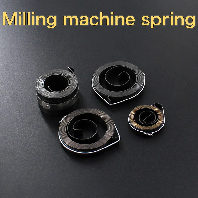 Vertical drilling, milling machine, drilling machine, spring turret, milling machine, platform drilling, reset spring