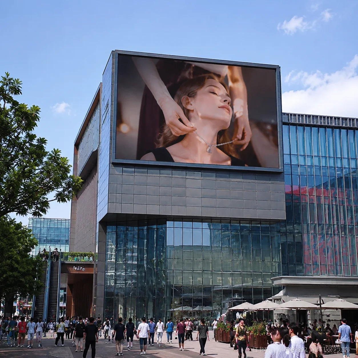 Customizable Outdoor P2.5 Fine Pitch LED Video Wall - 170° Wide Viewing Angle 1-Year Warranty Factory Supply