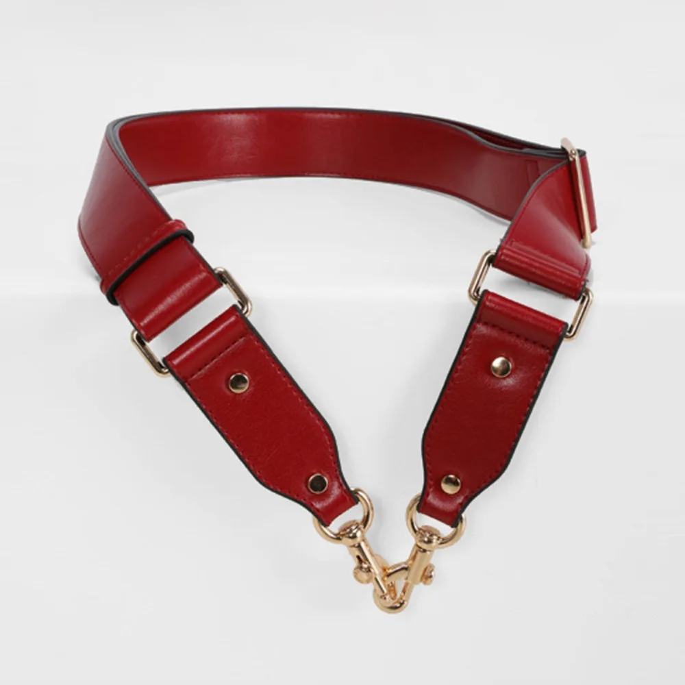 

Женская модная сумка через плечо из искусственной кожи, регулируемый съемный широкий ремень для сумки, прочные ремни на одно плечо, аксессуары для сумок