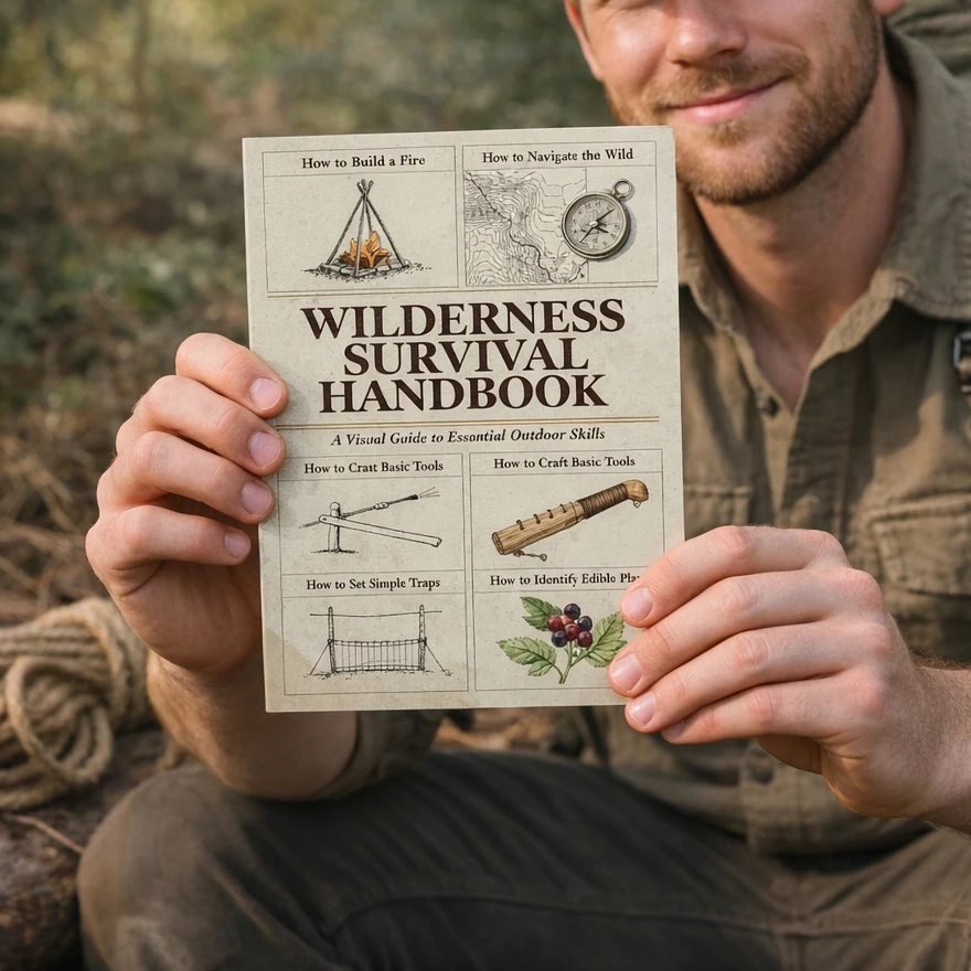 دليل البقاء على قيد الحياة في  - مراجعة Outdoor Adventure Books وسعره