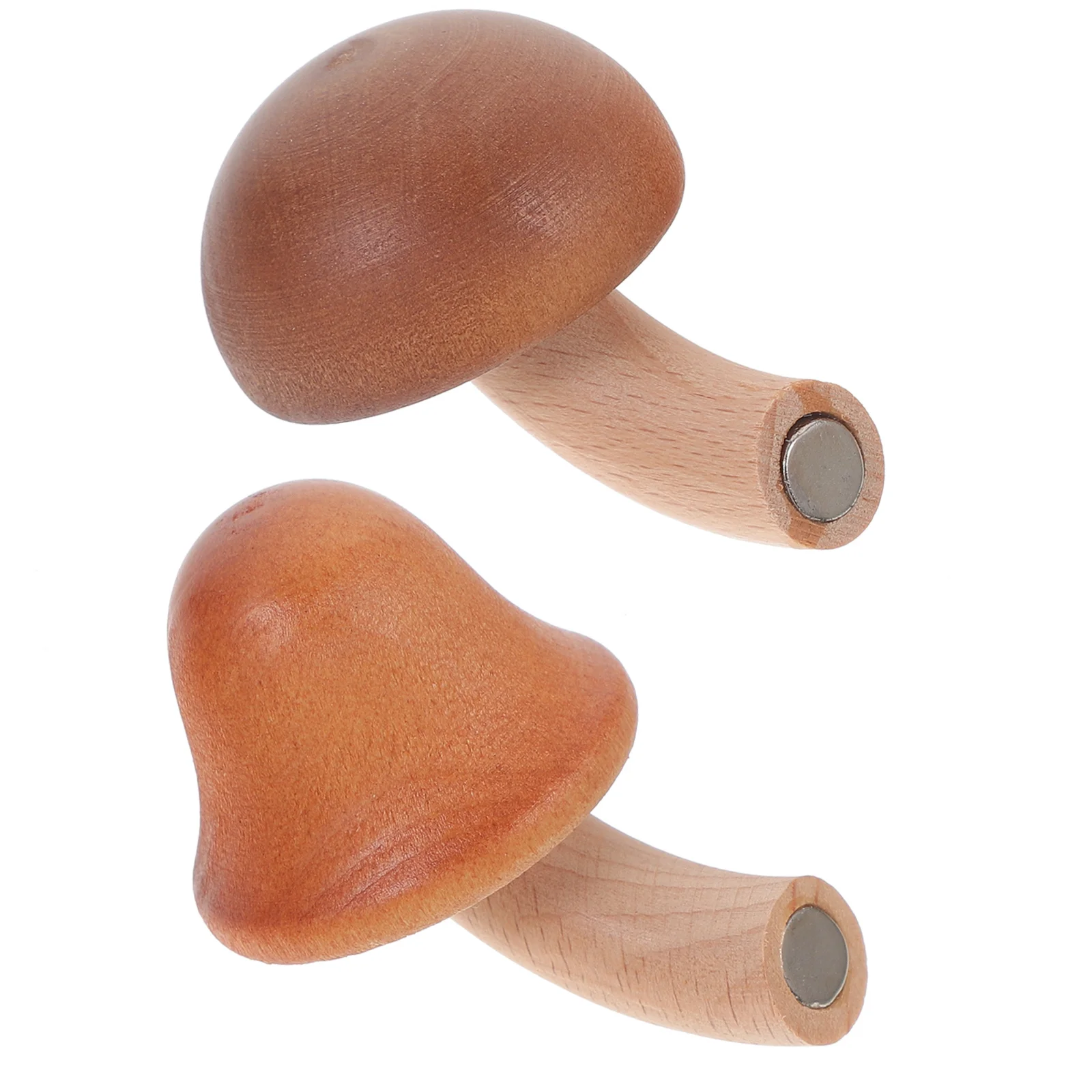 

2Pcs Mushroom Refrigerator Magnets Colorful Creative Fridge Decor Decorative Magnetic Kitchen Accessories Fun Funny Fridge