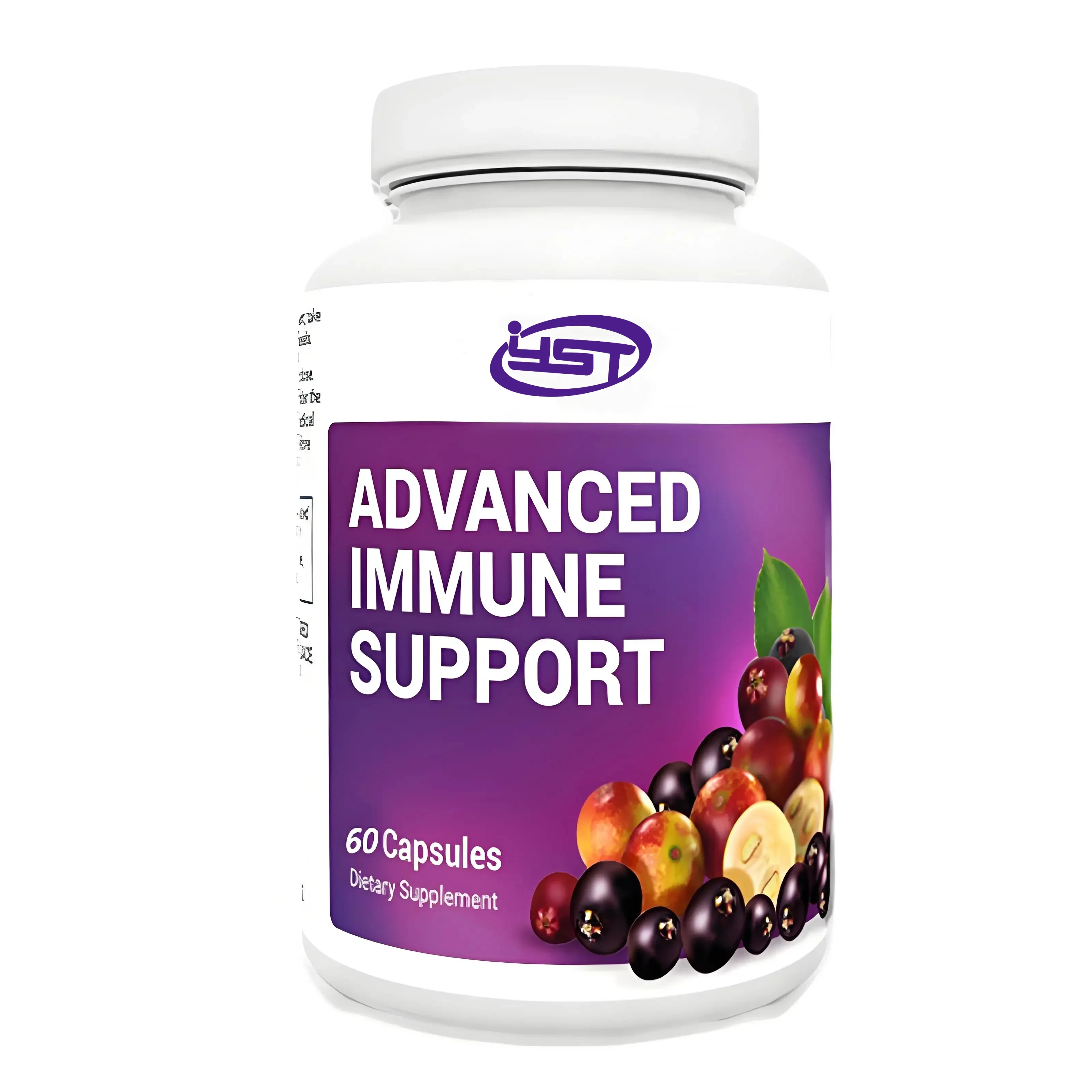 

Advanced Immune Support Daily Immune Multi System Defense Supplement, Containing C,zinc, and Elderberry 60 Capsules