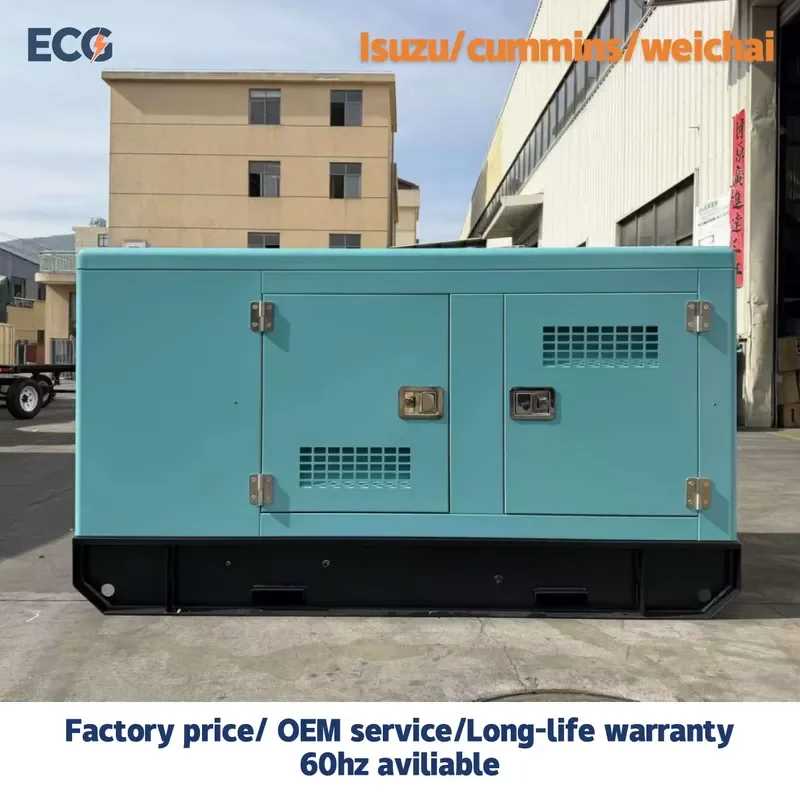 Power 36kw 45kva 40kva 50kw Electric Power Silent Small Portable Free Energy Generator Set