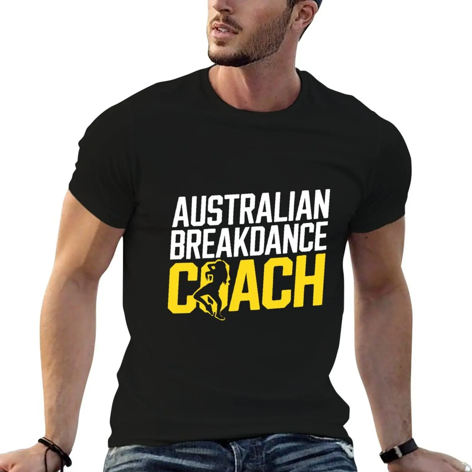 Camiseta de algodón con estampado gráfico de Raygun, disfraz de Halloween, parodia viral de breakdance australiano, ropa vintage, camiseta de algodón para hombre