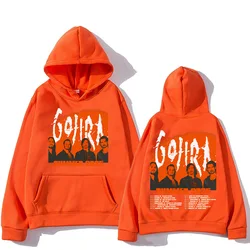 Gojira Metal Band Hoodies Gojira Summer 2025 Tour New Sweatshirt Men Women's Vintage Gothic Oversized Hooded Pullover Streetwear