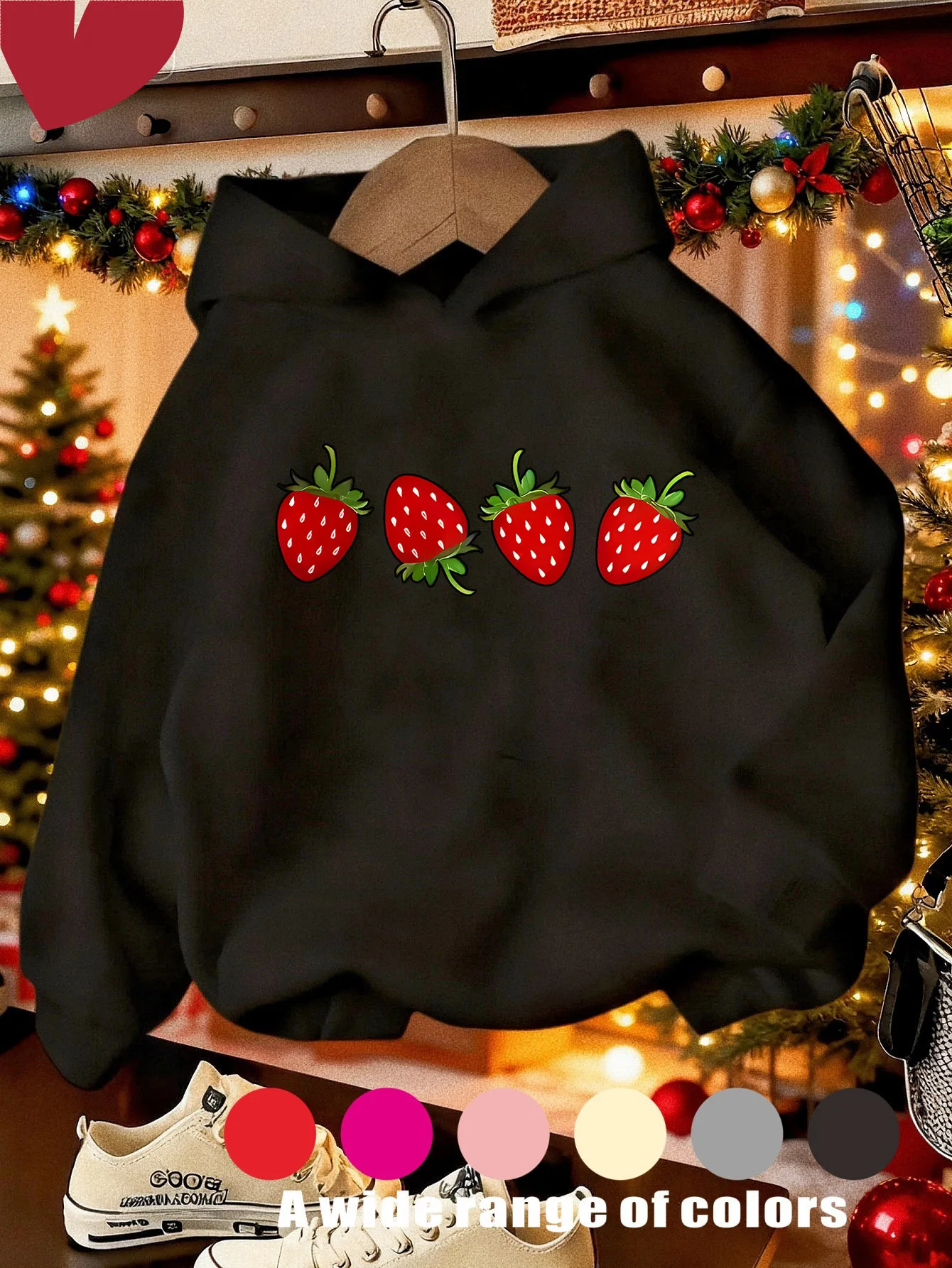Hooded Sweatshirt for Girls Featuring a Cartoon Design, Perfect for Casual Sportswear During The Fall And Winter Seasons
