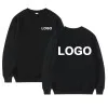

Customized Printed Men Women Round Neck Hoodies Fashiong O-Neck Loose Long Sleeve Pullover Personality Streetwear Sweatshirts